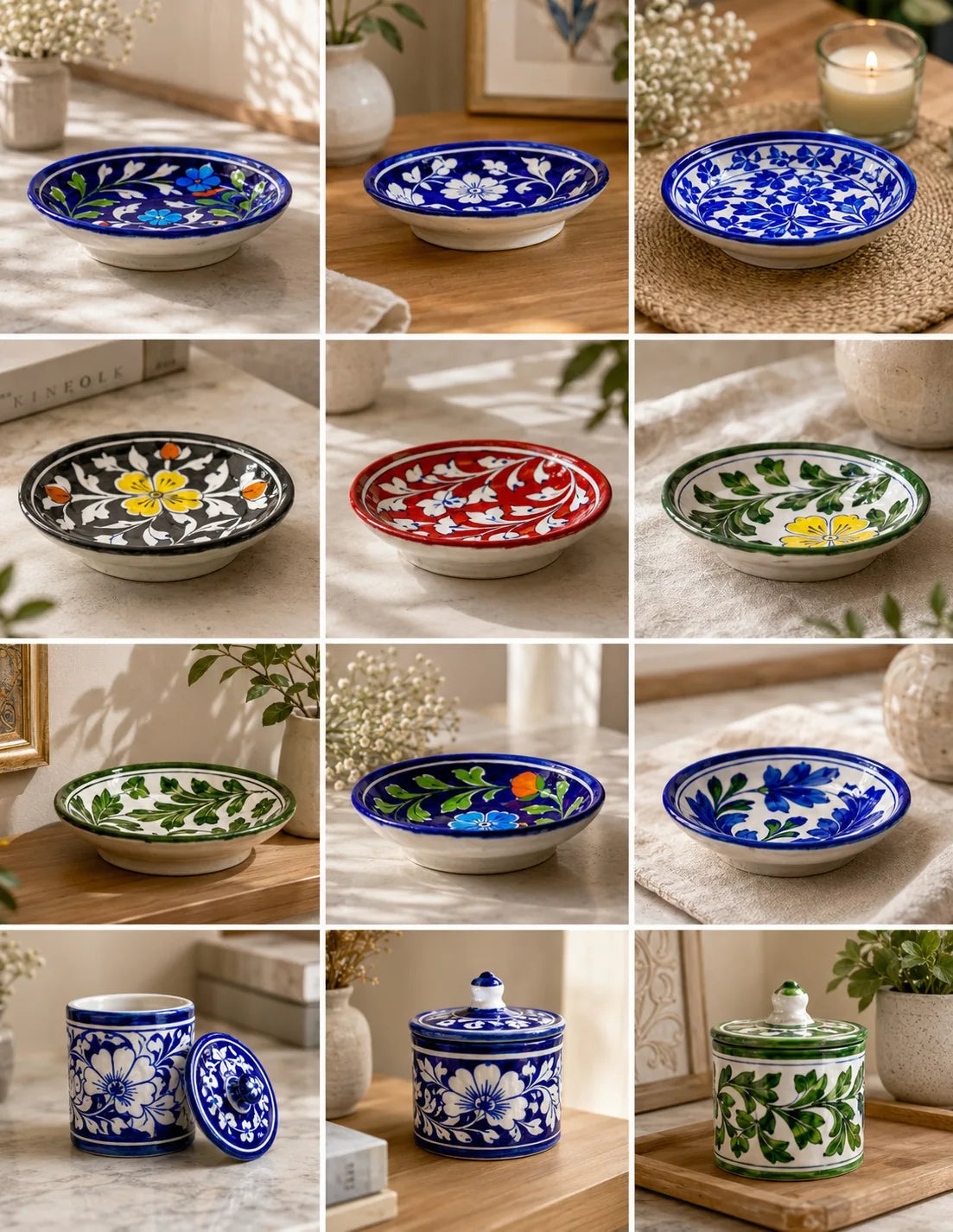 The 14-Step Process Behind Every Piece of Jaipur Blue Pottery